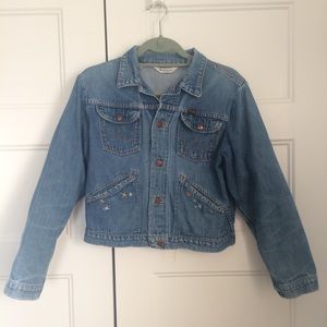 VINTAGE 70’s WRANGLER Denim Jean Jacket Hippie L